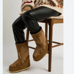 new Moon Boot Stars Light Low Snow Boots Moon Boot Stars Print Boots 14M7